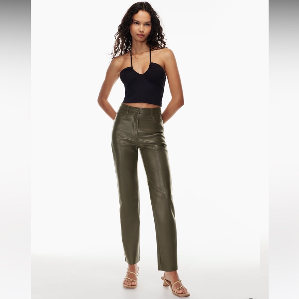Melina dark olive size 4
